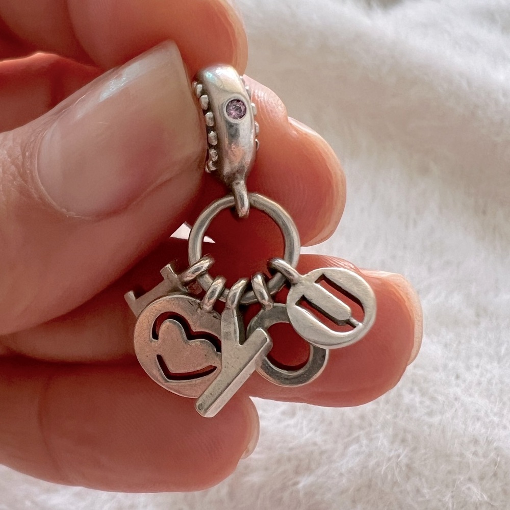 Pandora I Love You Dangle Charm